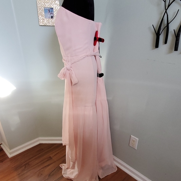 Vera Wang White Collection Full length Dress Blush - Picture 8 of 8